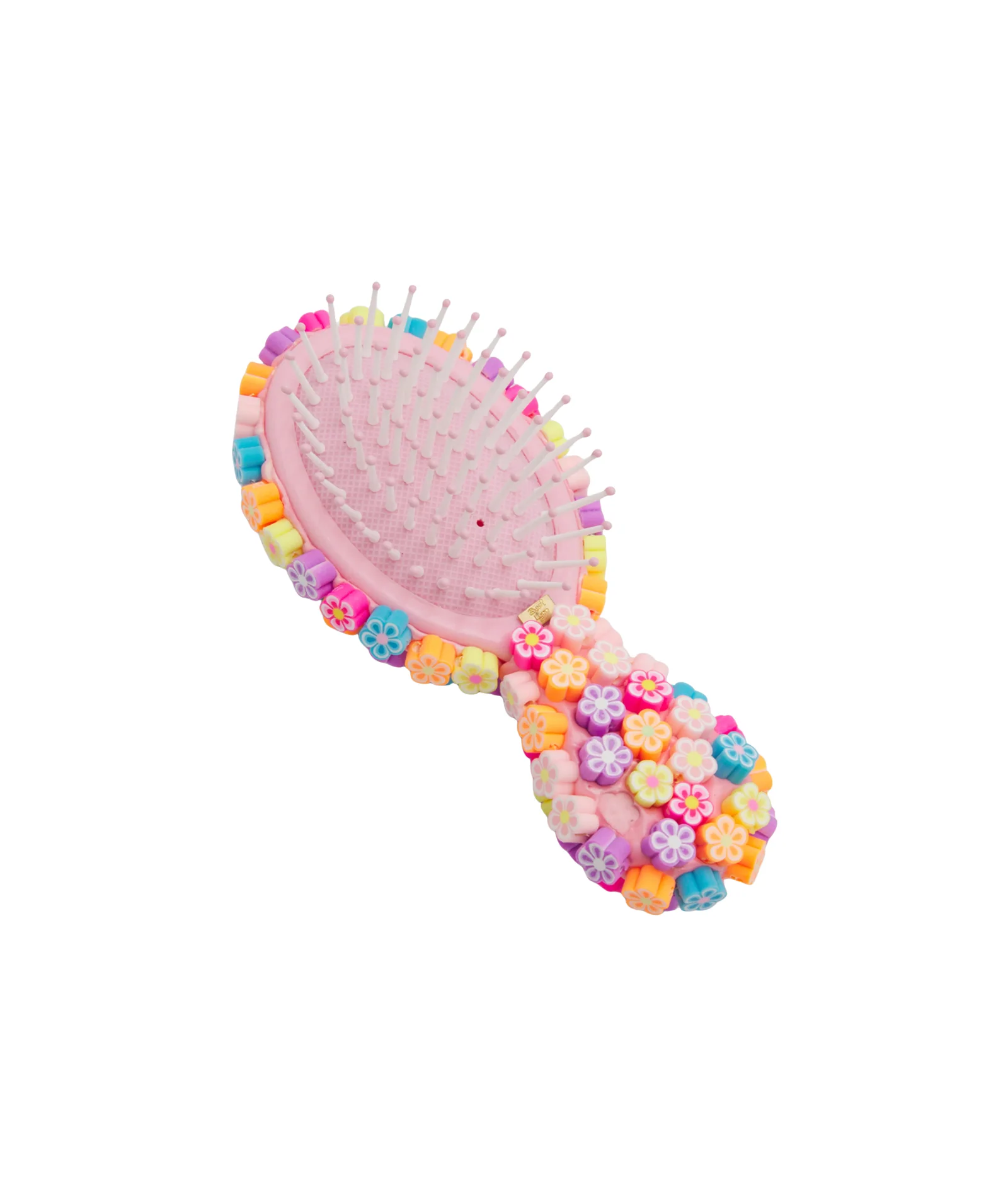 Bari Lynn Full Flower Charm Hair Brush
