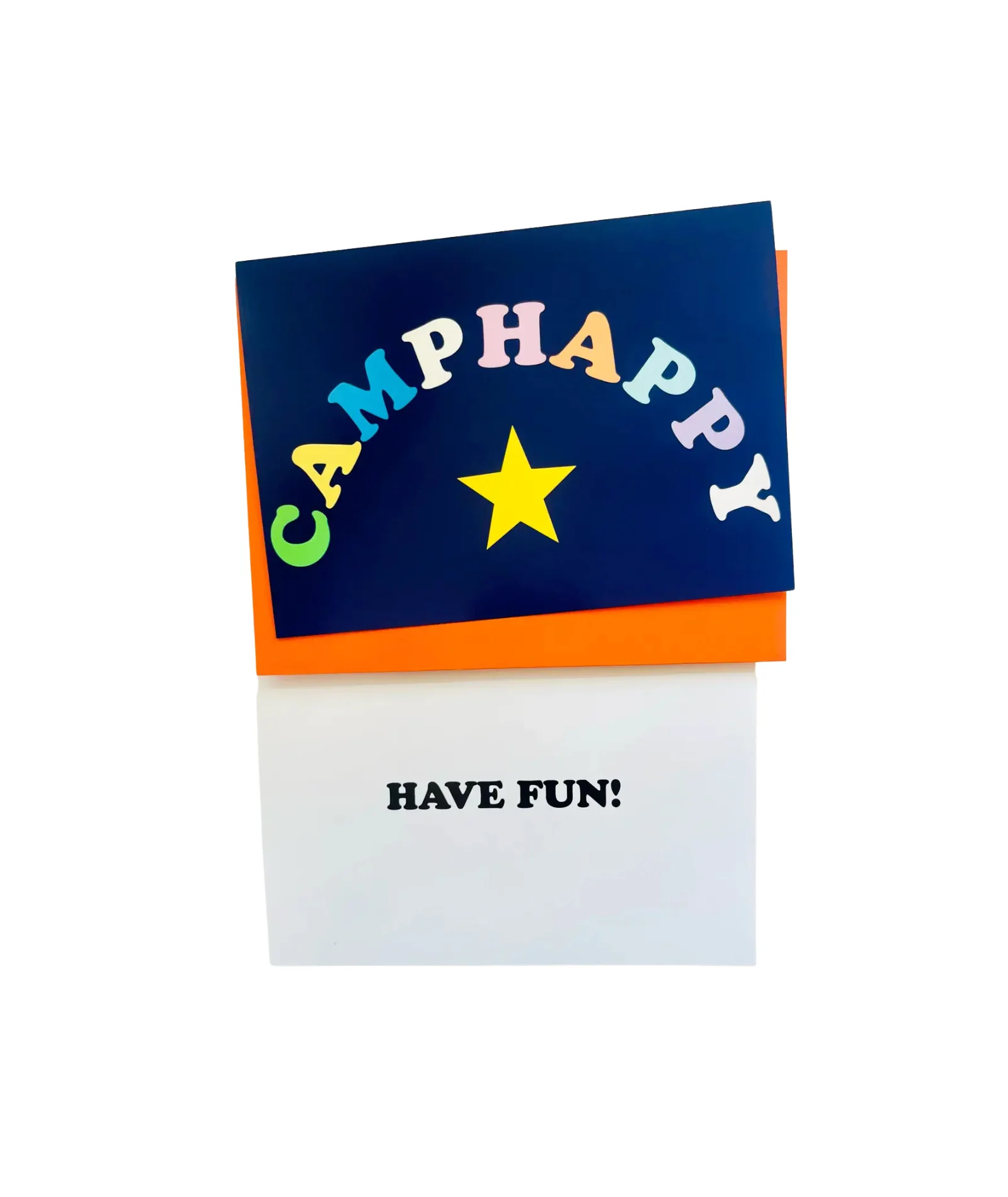 Frankie's Camp Card Camp Happy Star