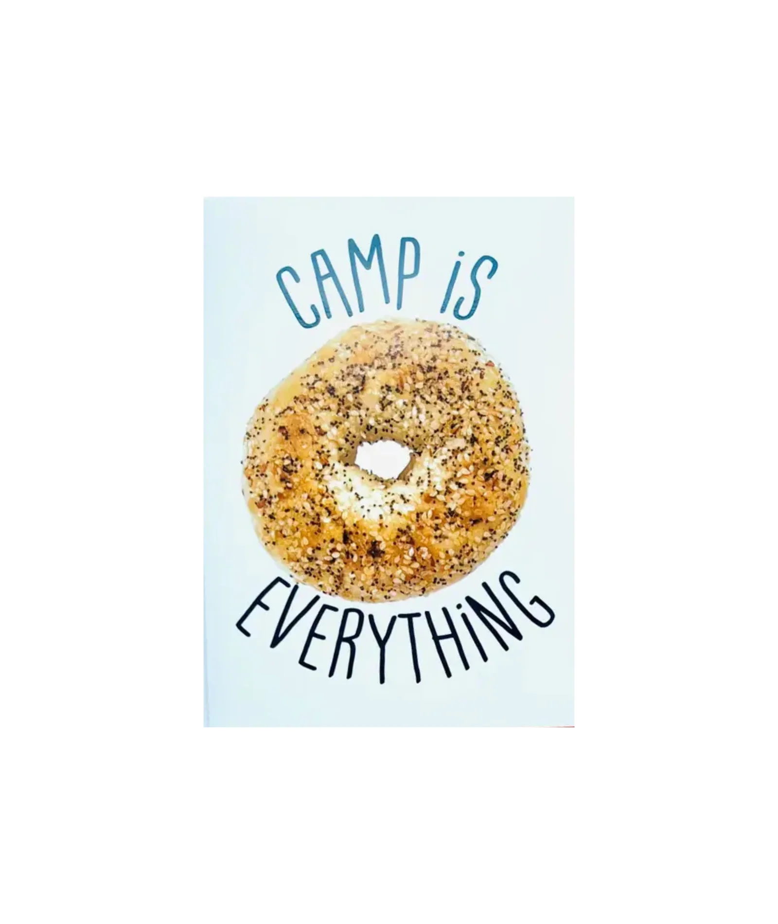 Frankie's Camp Card Everything Bagel