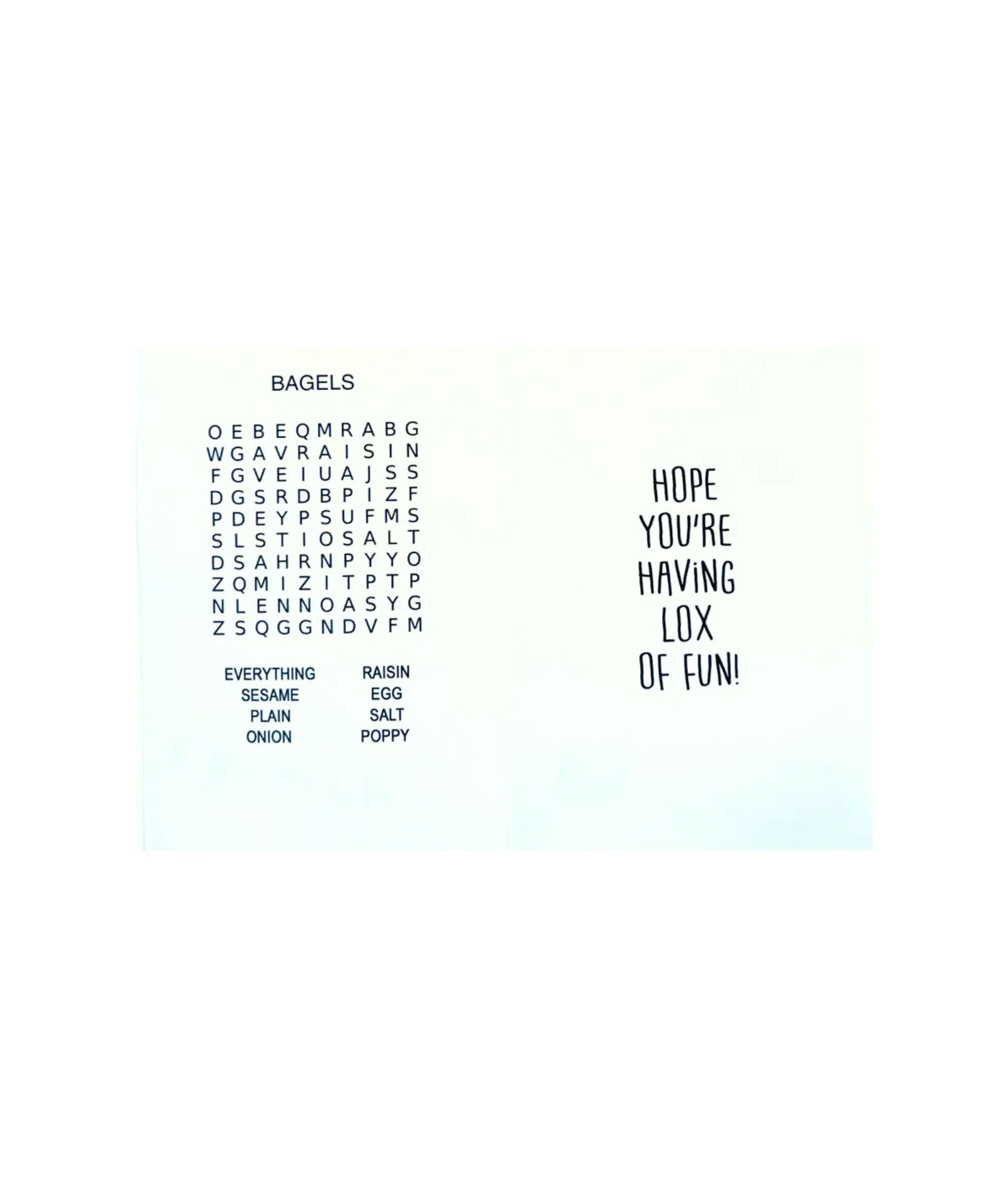 Frankie's Camp Card Everything Bagel - Image 2