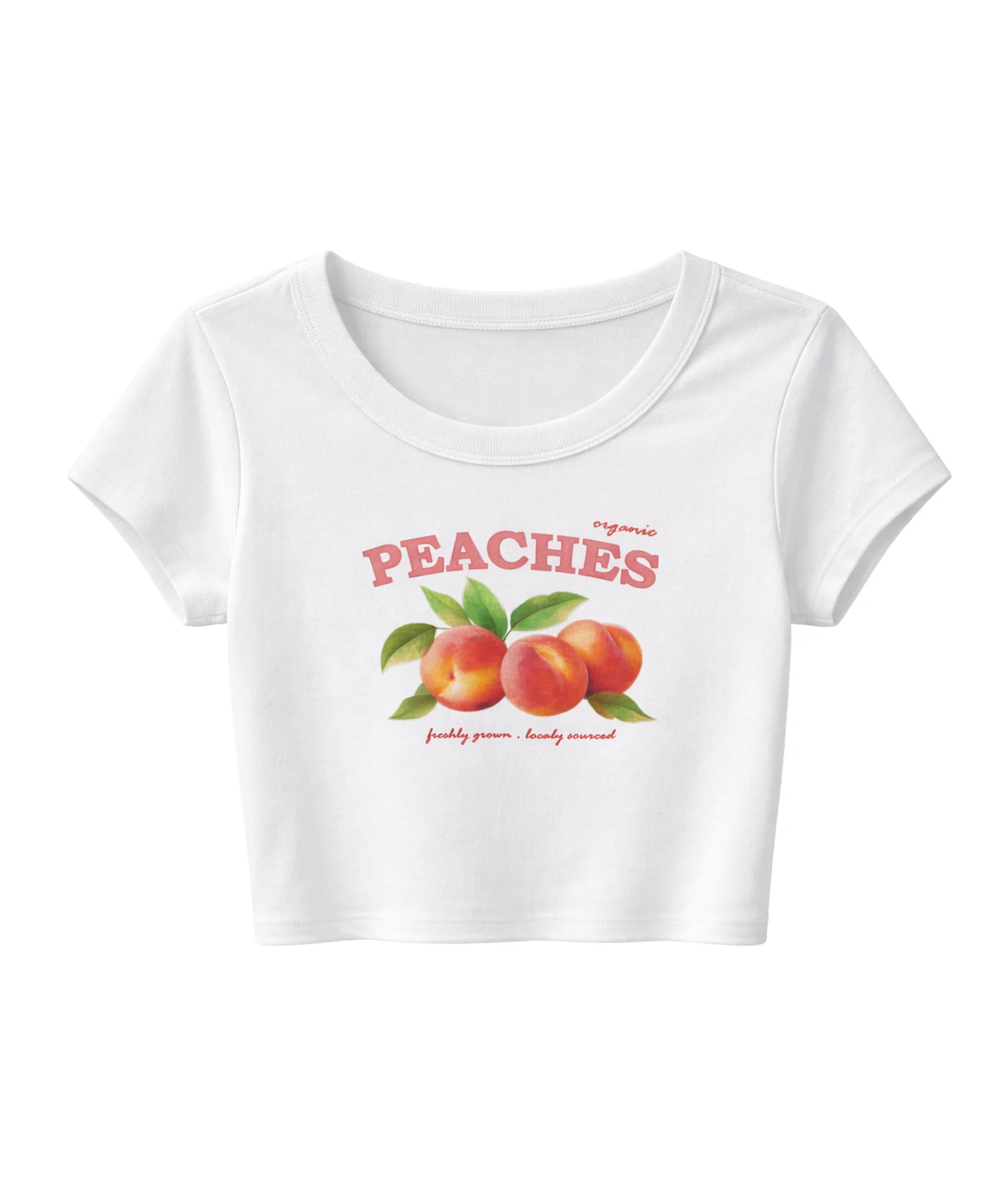 Katie J NYC Girls Peaches Tee