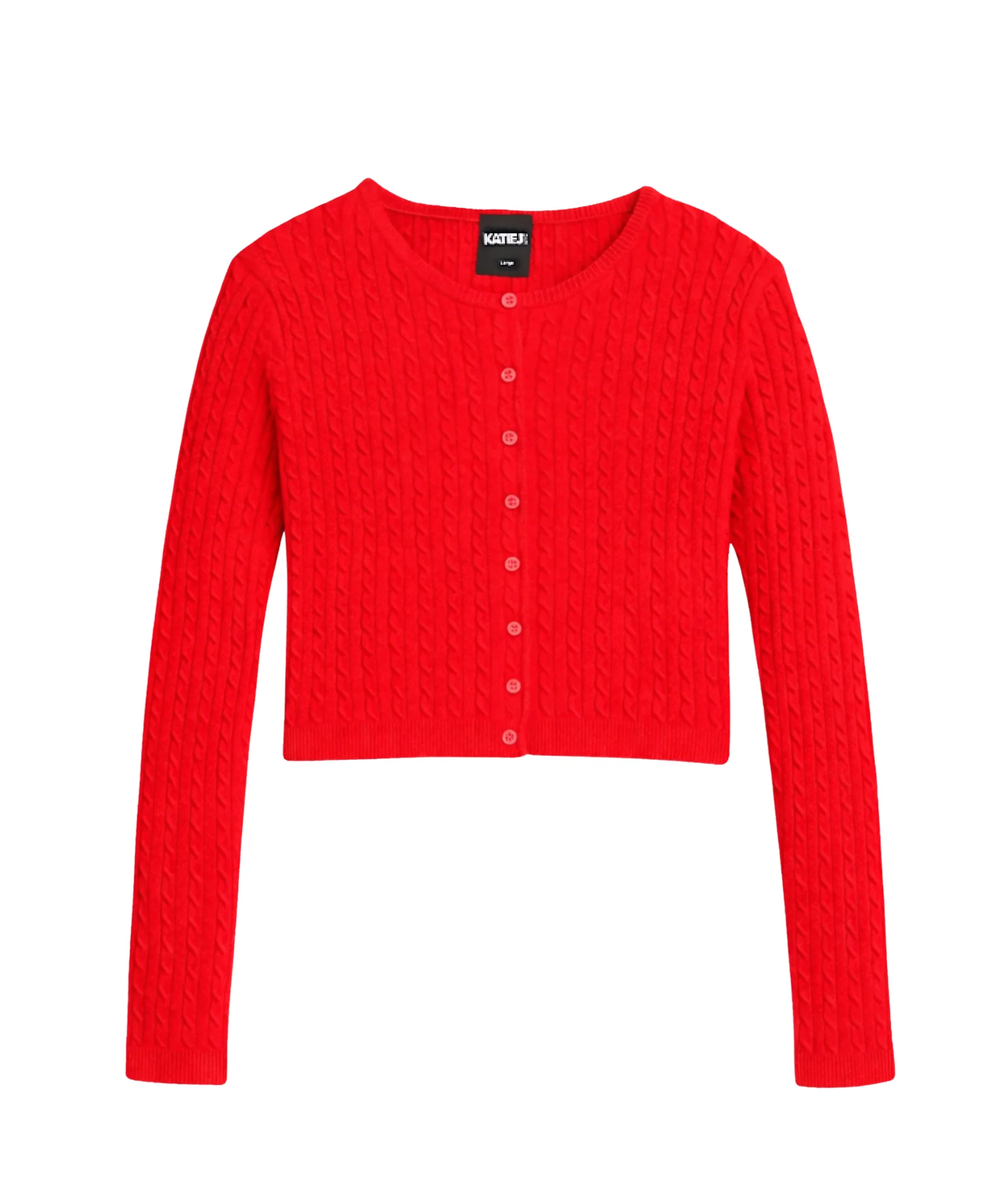 Katie J NYC Girls Rory Crew Cardigan - Image 6