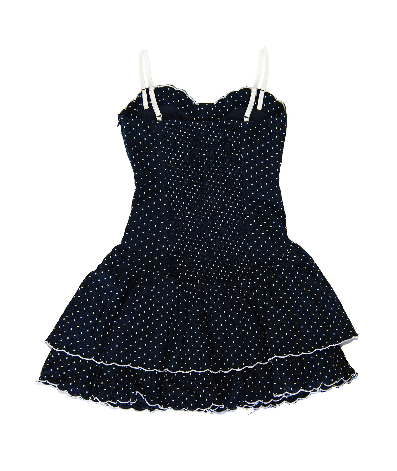 Katie J NYC Juniors Navy Polkadot Soren Dress - Image 6