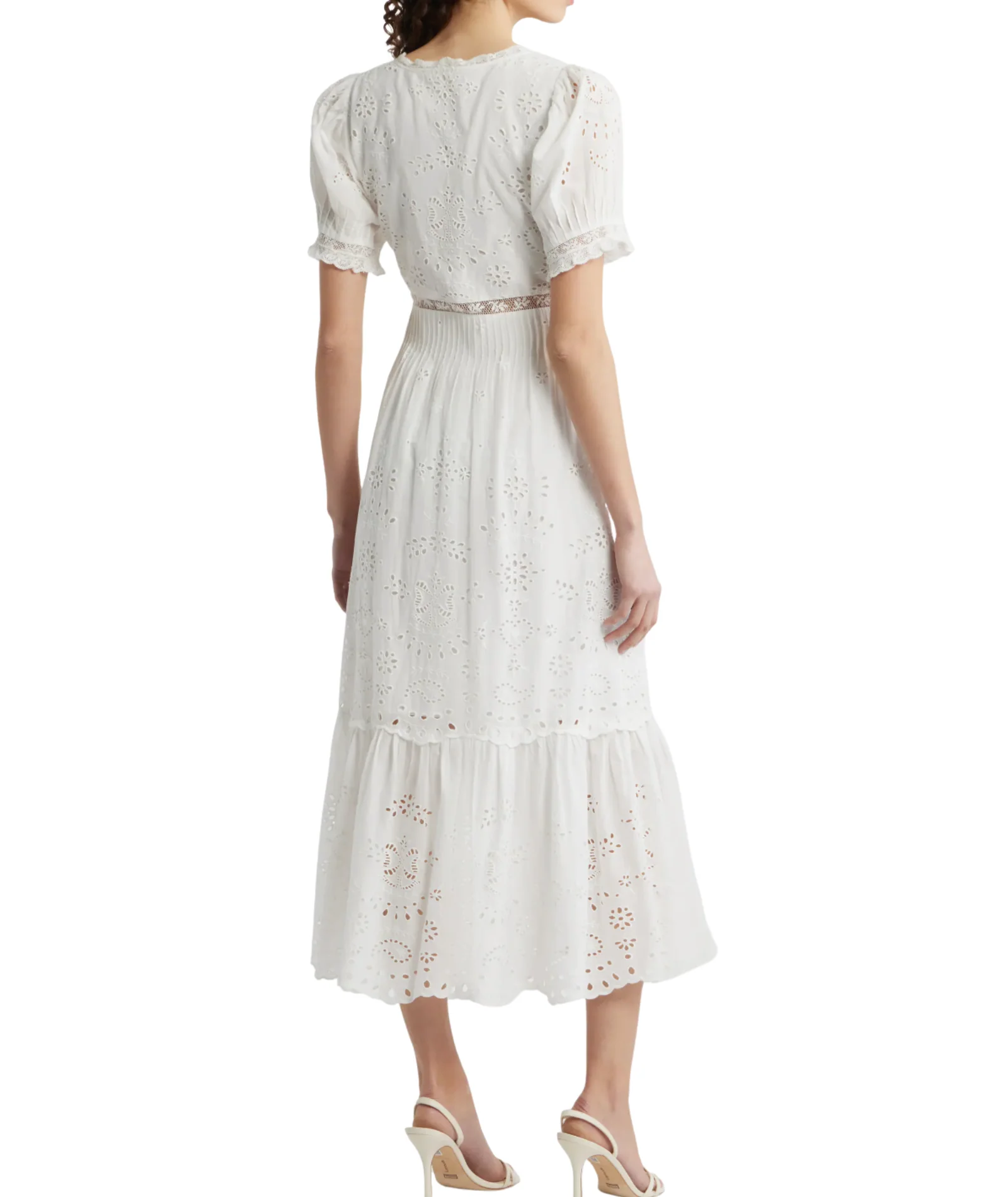 Love Shack Fancy Women Tarragon Dress White - Image 6