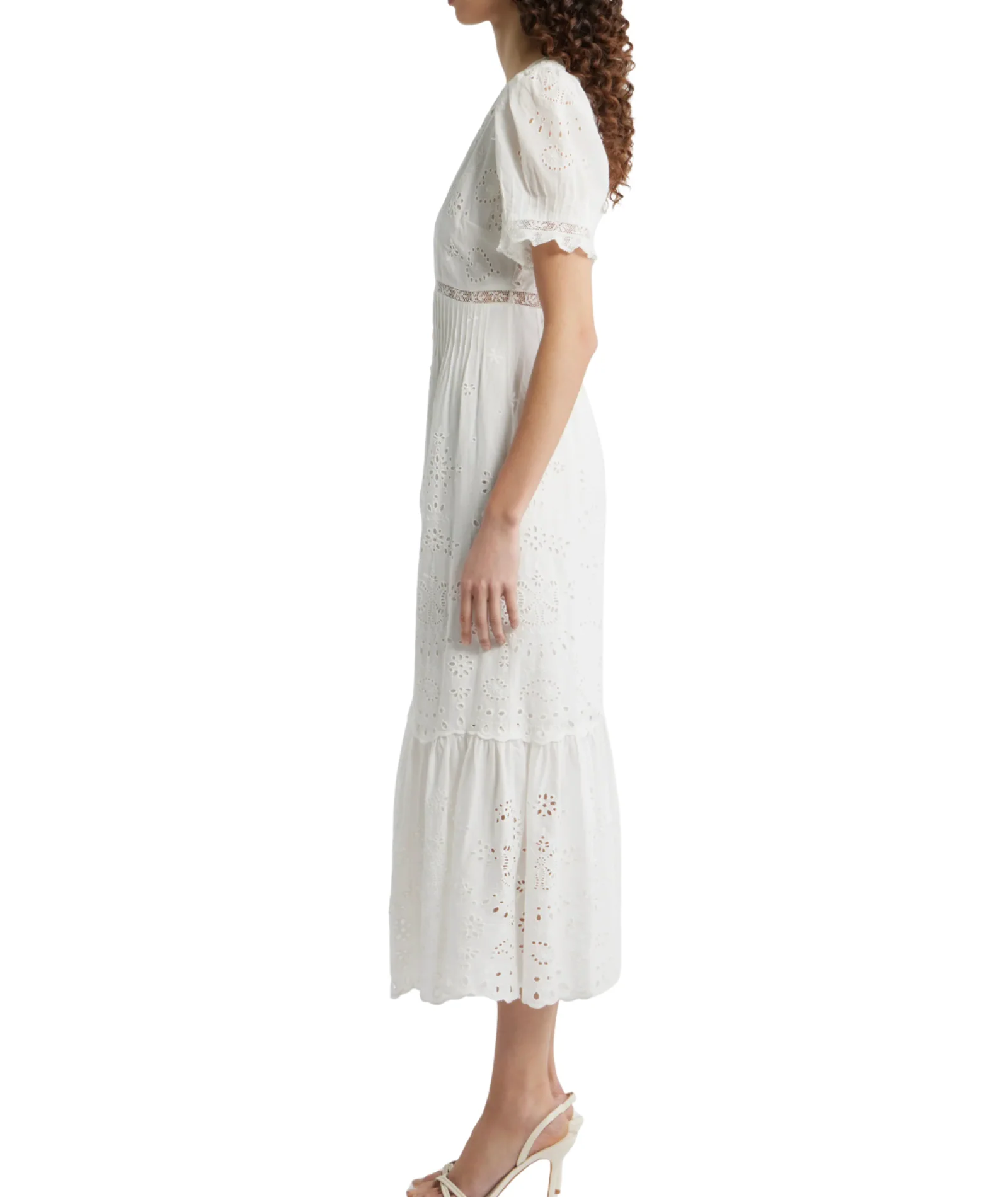 Love Shack Fancy Women Tarragon Dress White - Image 7