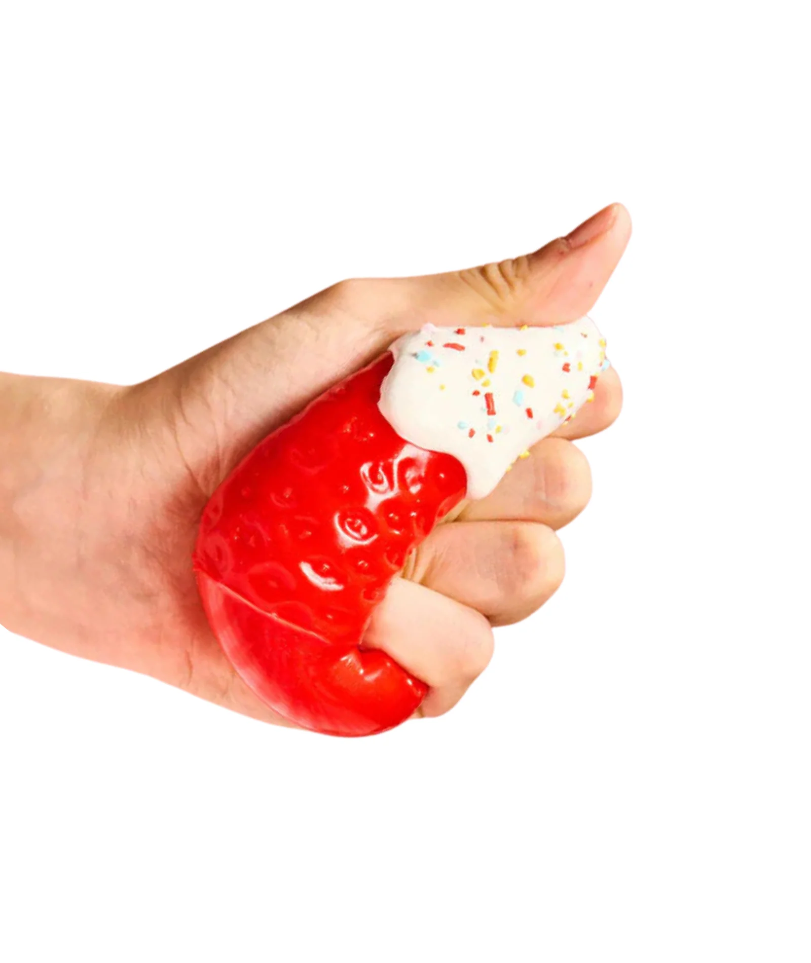 Squeeze Squad Taba Deluxe Strawberry Squishy - Image 2