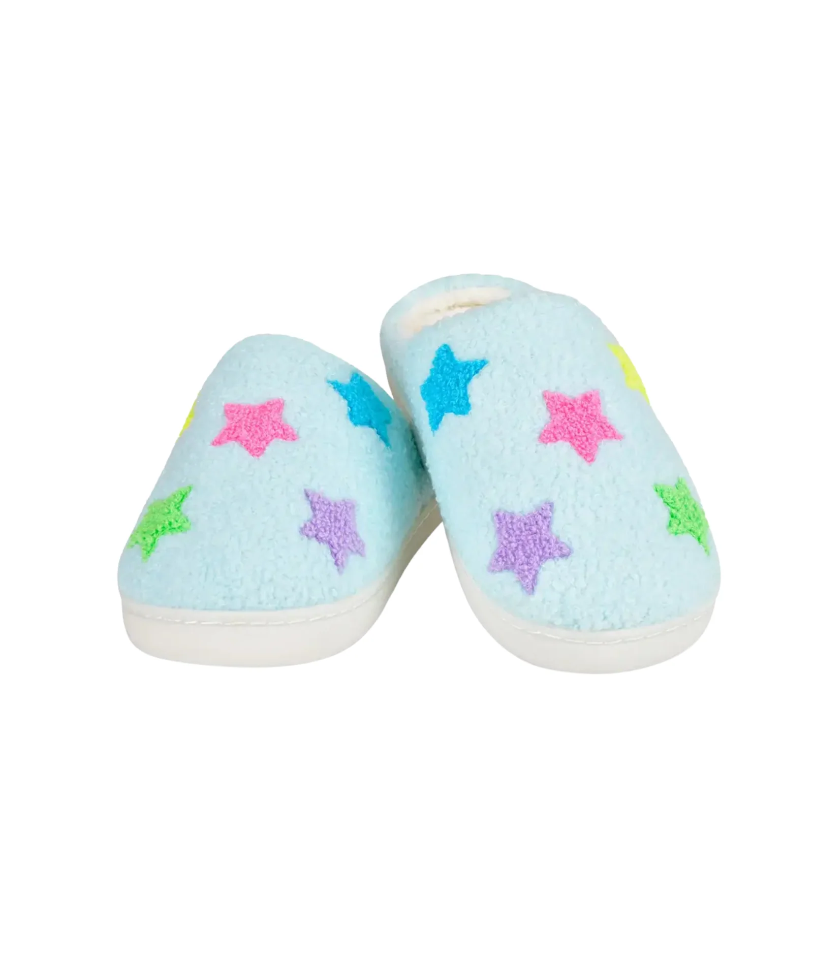 Starry Rainbow Slippers