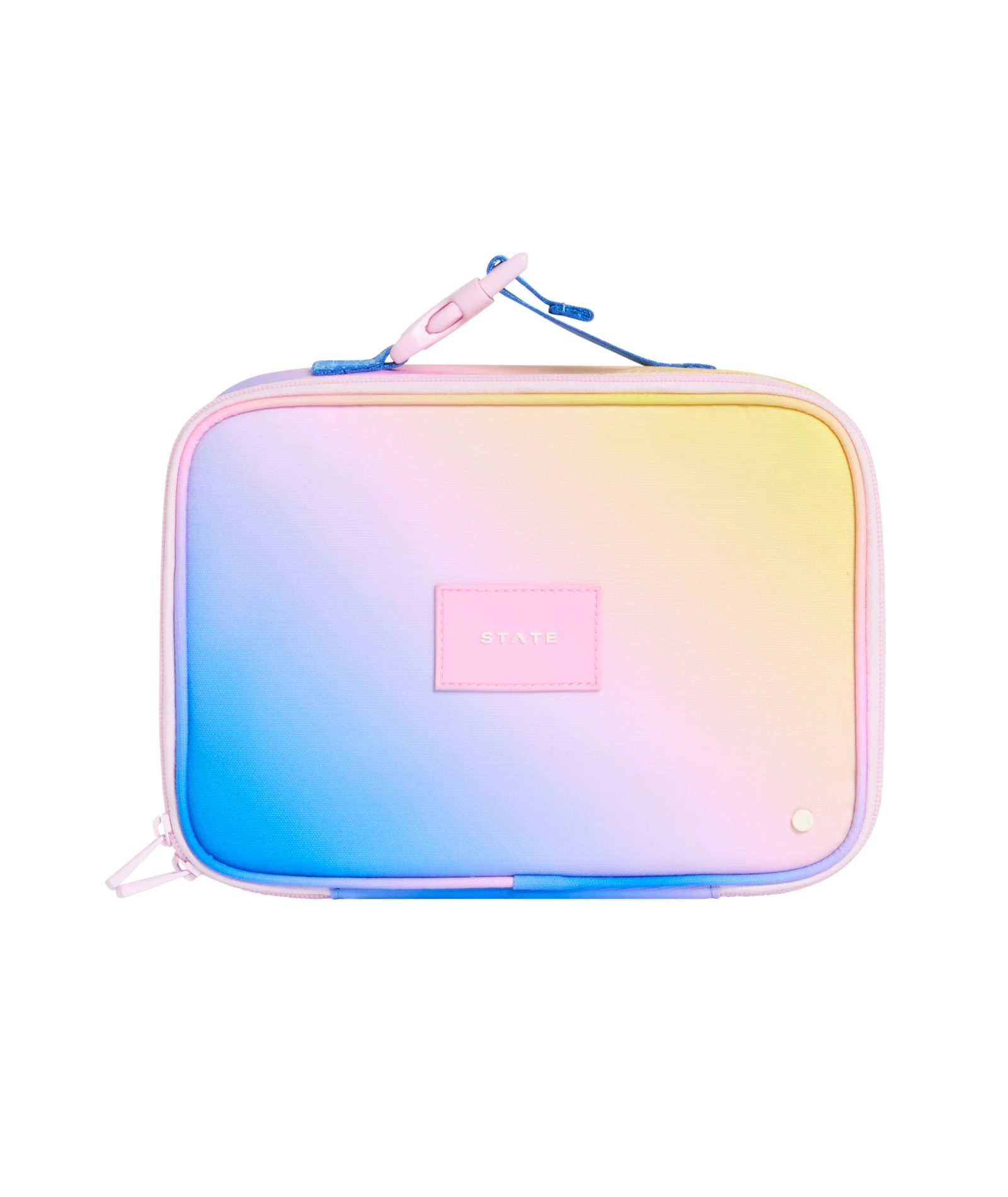 State Bags Rodgers Lunch Box Blue/Pink/Yellow Gradient