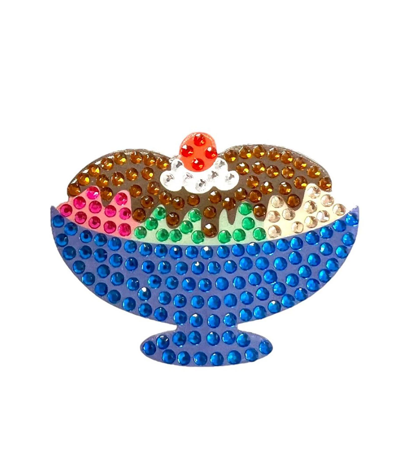 Sticker Beans Ice Cream Sundae Sticker