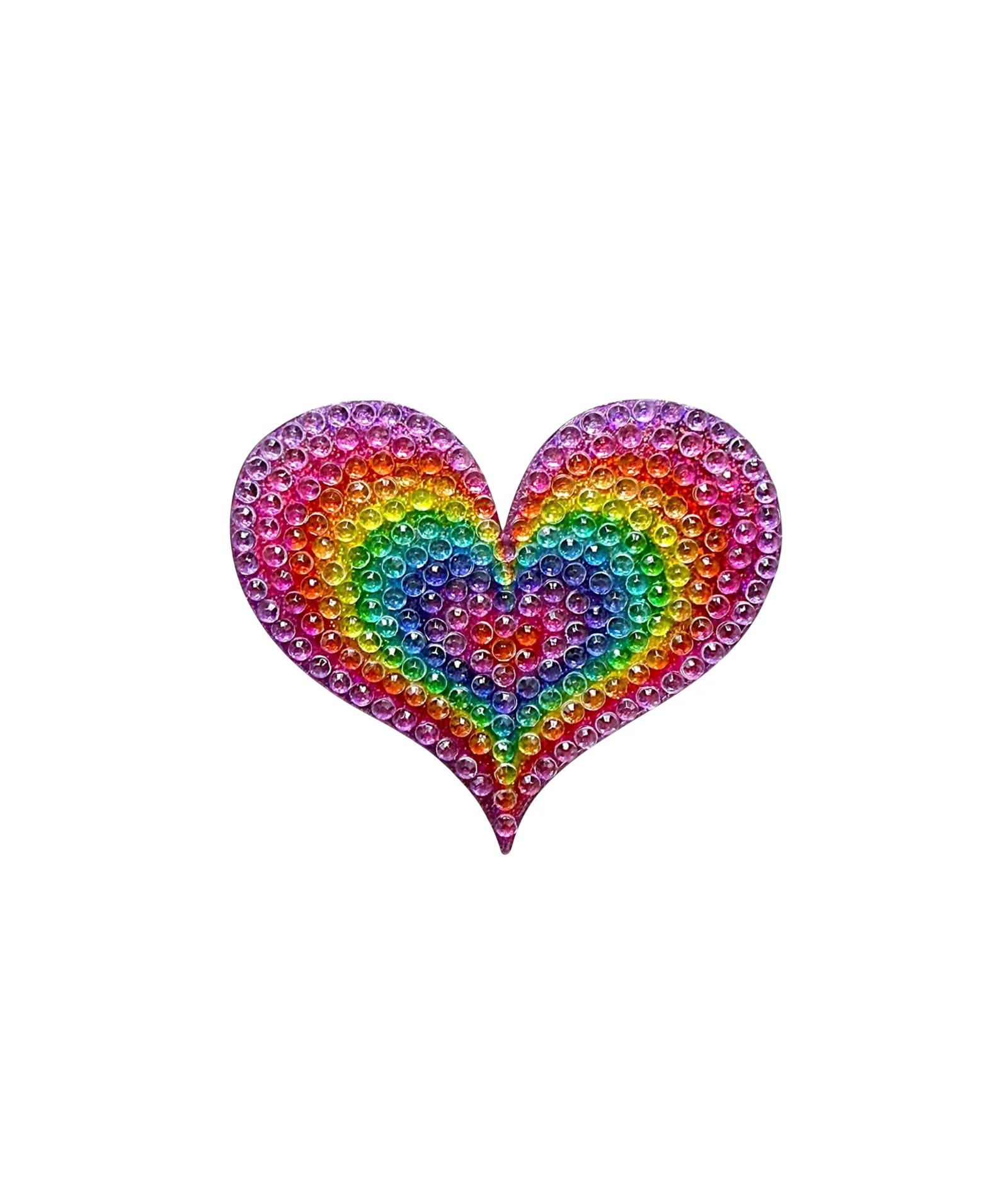 Sticker Beans Pastel Groovy Heart Sticker