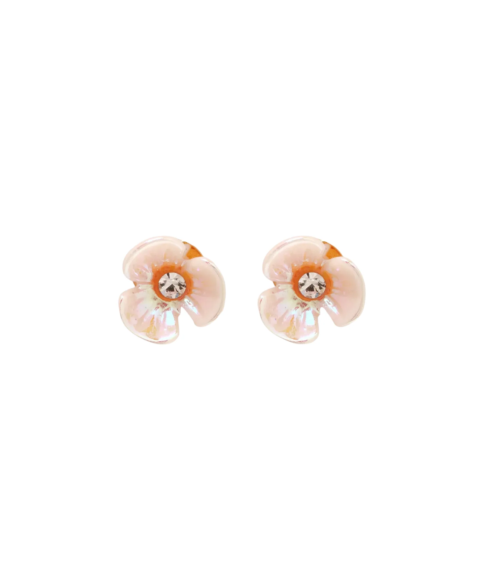 TAI Tiny Iridescent Flower Studs - Image 2